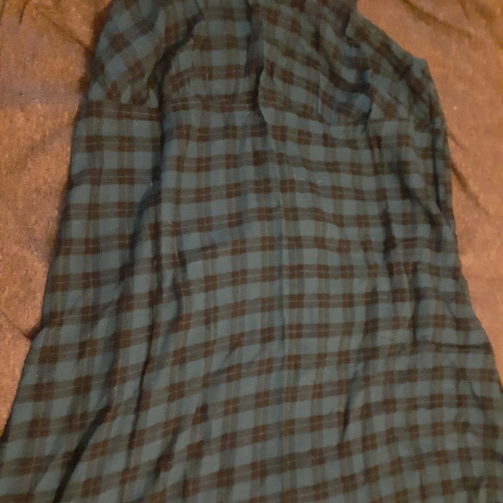 Plaid Dress (plus)